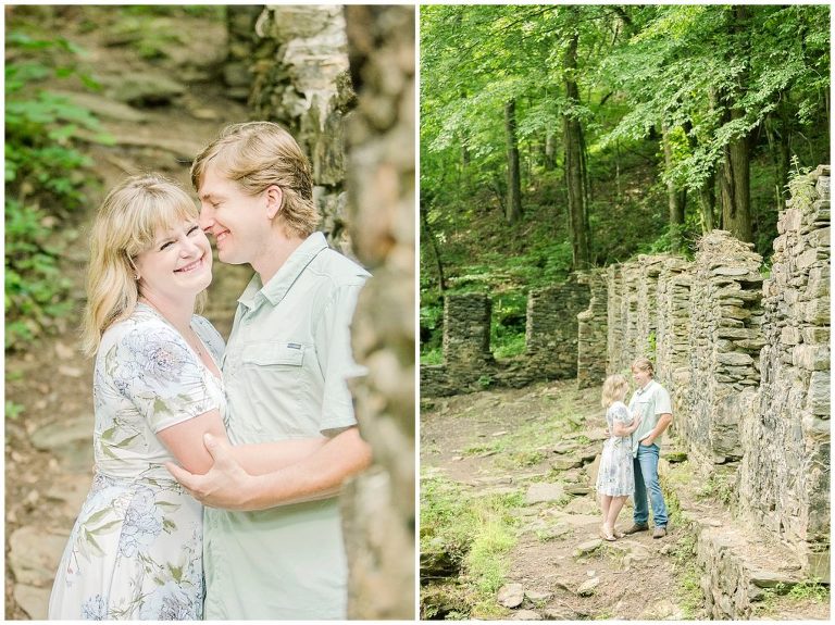 Georgia Paper Mill Ruins Engagement Session