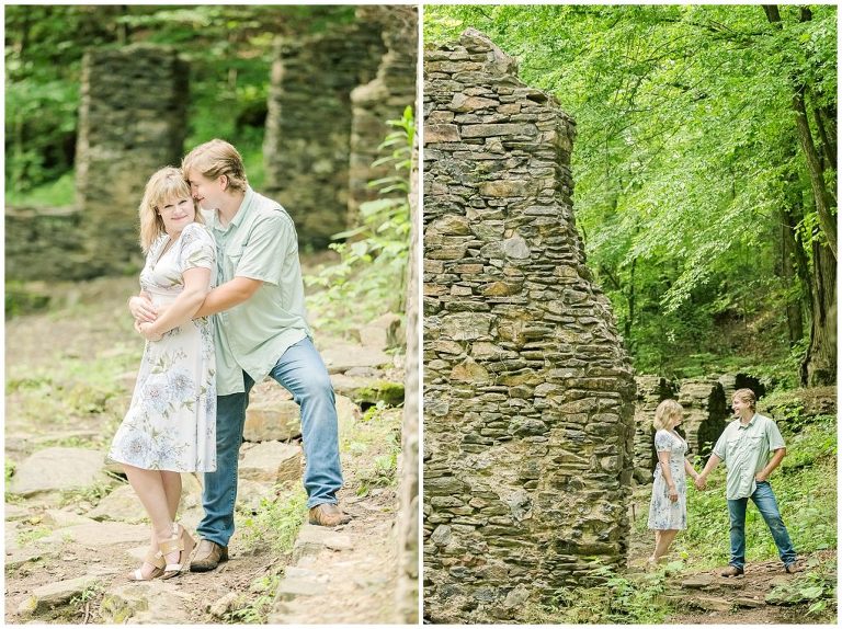 Sope Creek Paper Mill Ruins Engagement Session photographer (2)