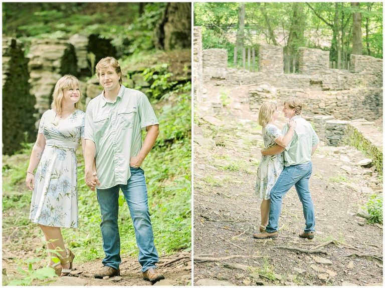 Sope Creek Paper Mill Ruins Engagement Session